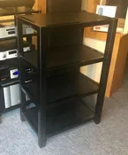 Custom 4 Shelf Audio Stand