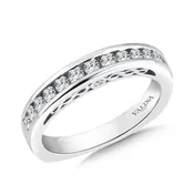 14K White Gold 0.52ct Diamond Wedding Band