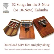 32 Songs eBook for the 8-Note (or 10-Note) Kalimba