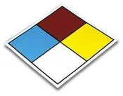 10" x 10", Blank NFPA Placard, Magnetic Vinyl