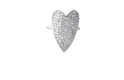Big Heart Ring | Unique Designer Jewelry | She She's Closet
