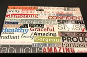 5X7 picture Frame with card