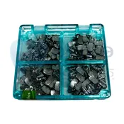 1st – 2nd Molar Buccal Tube MBT – Roth .022″ Mesh Base 50 Sets (200 pieces)