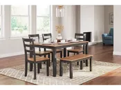4 Seat W/Bench