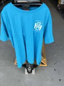 Tee, Ladies, Blue Cotton