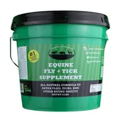 Timber Hills - Equine | Fly & Tick Supplement | 4lb (1-month Supply)