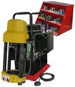 192-CS165 – CRIMPER ELEC 60 TON W/DIES&amp;STORAGE SHELF