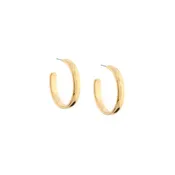 1 1/4" Flat Post Hoop | Gold