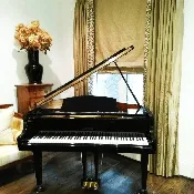 Brand new model Black 4’7 baby grand piano