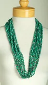 36 Inch Crystal Strand in Mermaid Green
