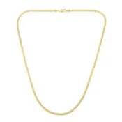 14K 3.3mm Fancy Ice Chain