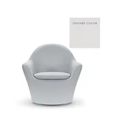 American Leather - Feliz Swivel Chair — | Surroundings Interiors |