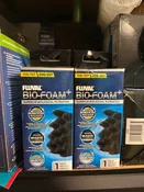 Fluval Bio-Foam+ Aquarium Filter Foam - New 2-Pack