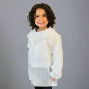 Mr Disposable Children's Lab Coats open front