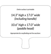 14.3" x 17.0" Large Rectangle shape (Wayfinding)