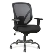 Big & Tall Mesh Back Executive Chair - Black Base