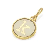 Alex and Ani Initial K Chain Station Charm Gold (Free Shipping/All Sales Final)