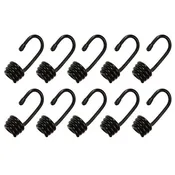 10-Pack Elastic Cord Hooks for 3/8" Rubber Cords: Secure Fastening Solution for Versatile Applications