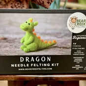Dragon Needle Felting Kit