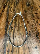 14" 4mm Navajo Pearl
