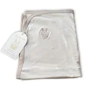 Organic Cotton Baby Blanket - Alabaster Dreams