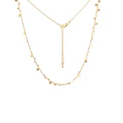 Adjustable Gold Dot Necklace