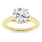 10K 0.50CT  Certified Lab Grown Diamond Ring