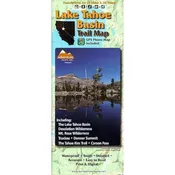 Adventure Maps Mammoth Lakes, CA Trail Map