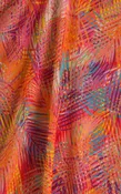 1750 Orange jungle Tan Through fabric