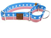 American Flag "Knit" Martingale Collar