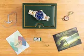 Rolex 2004 Submariner 16613 Blue Dial w/ Box & papers AW30650