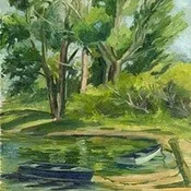 Boat on Kalamazoo – Katherine Collection