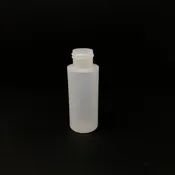 2 oz Natural MDPE Cylinder Round Bottles