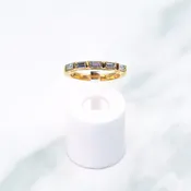 Baguette-cut Diamond Anniversary Band