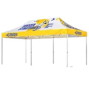 10×20 Lighted Canopy Tent with Integrated LED Frame