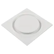 AeroPure ABF80 G16 80 CFM Slim Fit Bathroom Exhaust Fan | 0.4 Sones | Round Grille | 5 Finishes