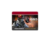 Fire Fighter ID Card 2