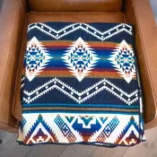 Andean Alpaca Wool Blanket - Rio