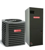 3 Ton Goodman 15 SEER2 R32 Heat Pump System GLZS4BA3610, AMST36CU1300