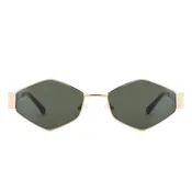 9884 - Geometric Diamond Hexagon Wholesale Sunglasses