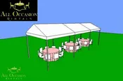 10' x 10' Frame Style Tent Rental | All Occasion Rentals