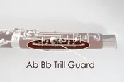 A Flat / B Flat Trill Guard, Silver-Plated