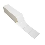 4x3 Direct Thermal Labels - 8,000/Case - Fanfold