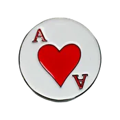 Ace of Hearts - Magnetic Hat Pin