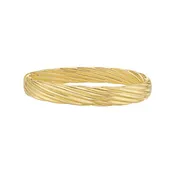 14K 10mm Twist Bangle