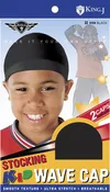 #059 Kid Stocking Wave Cap / Black (12PC)