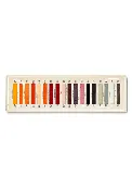 18-Paint Palette Decoupage Glass Tray