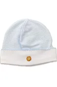 Animal Train Blue Striped baby boy hat