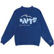 Islanders Salty Mock Neck Royal Blue