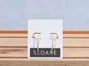 Ear Climbers in Gold
